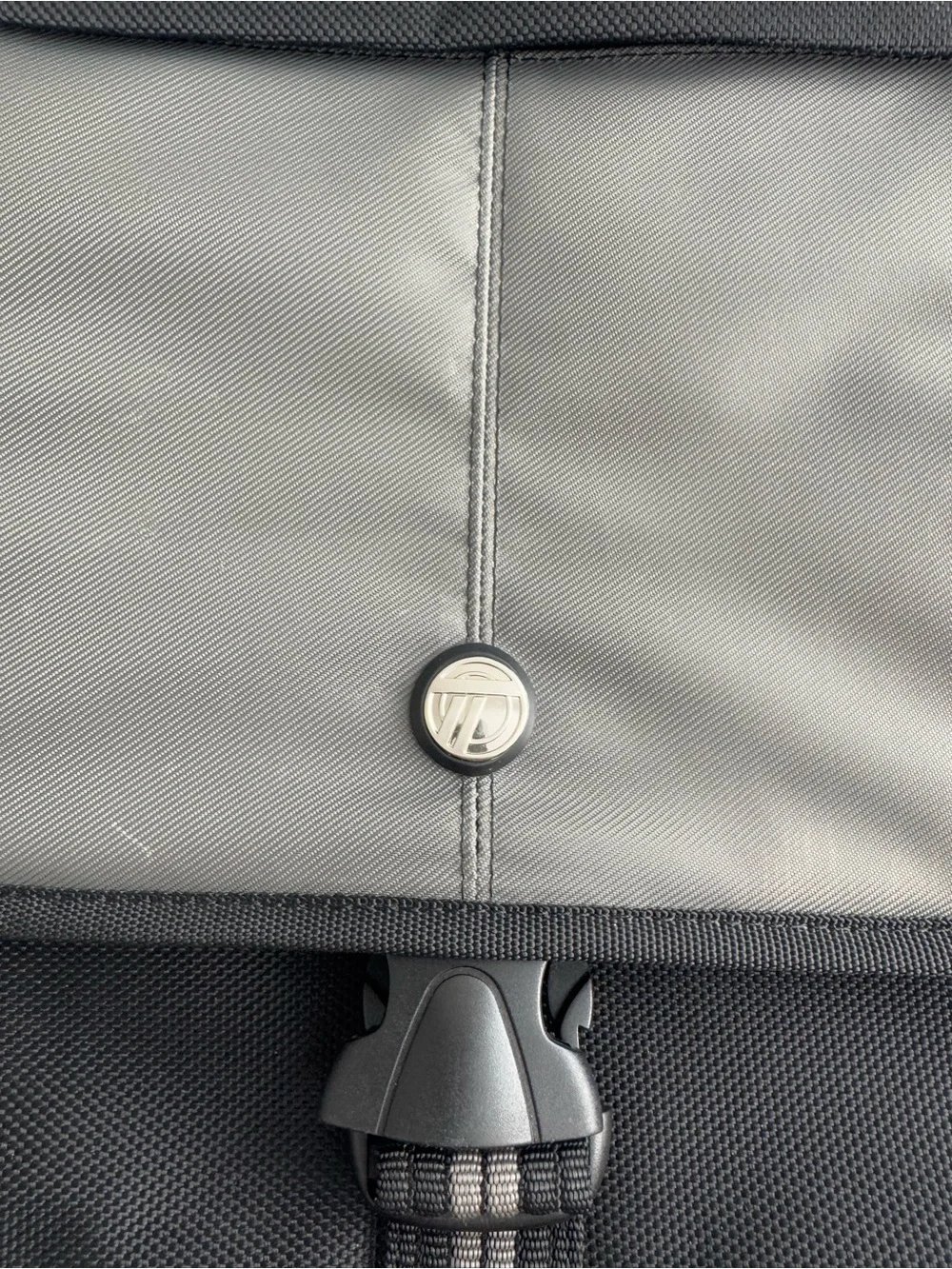Targus Black and Gray Laptop Briefcase with Front Flap